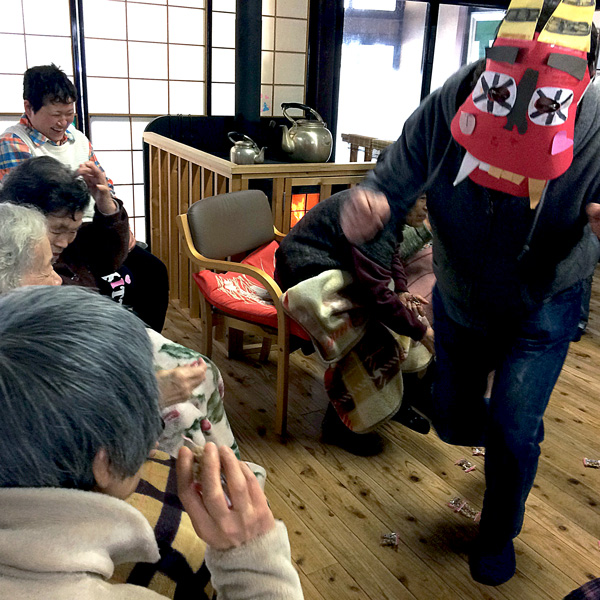 写真：鬼だぞー！